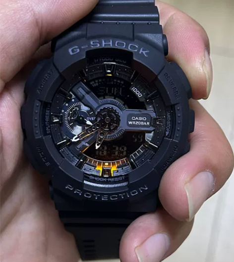 卡西欧黑武士 盒子吊牌都在，朋友送的，基本...