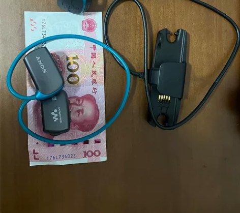 索尼运动耳机 蓝牙耳机，配原装可调节运动遥...