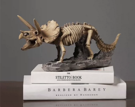 仿真恐龙化石摆件模型装饰家居客厅酒柜房间卧...