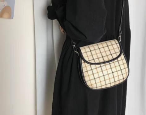 韩国秋冬上新小包包ins超火包单肩斜跨百搭...