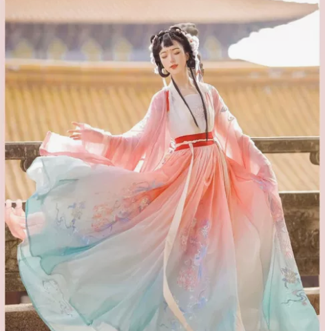 （出租）裳云兮【肥啾】原创汉服女唐制对襟齐...