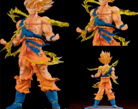 ?七龙珠模型手办动漫孙悟空贝吉塔超级赛亚人...