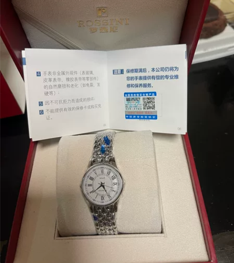 罗西尼石英女款手表 搜淘宝原价365朋友送...