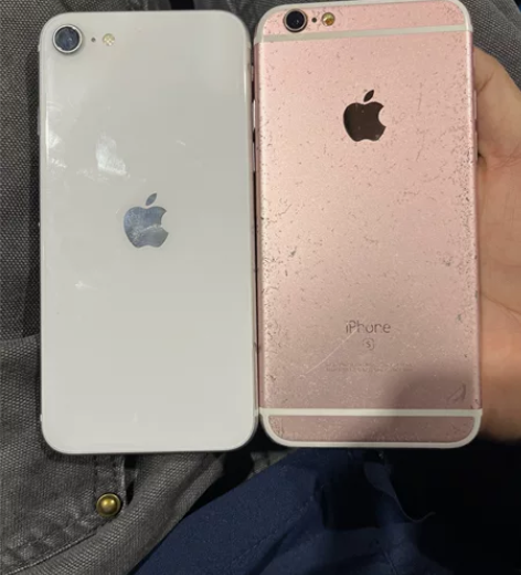 美版无锁se2 64G无触摸了，原机红色换...