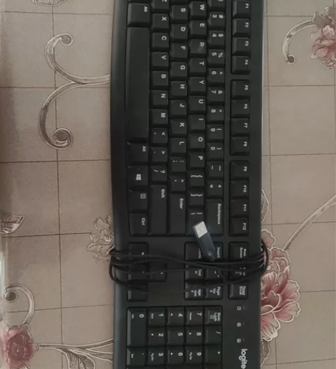罗技k120键盘，有线，U口，按键功能正常...