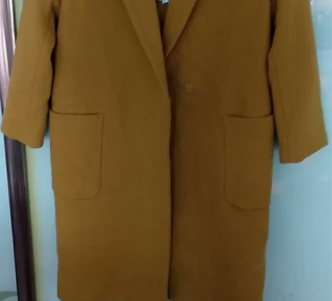 拉夏贝尔7m系列毛呢大衣165码 落肩款 ...