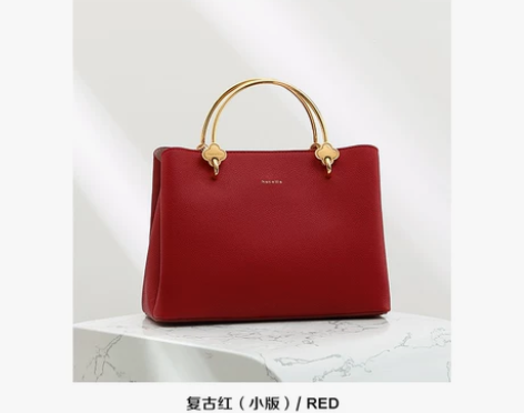 ?纽芝兰红色手提包包2021新款妈妈包高级...