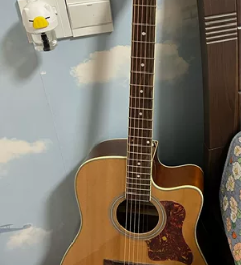 Casme卡斯摩正品吉他，41寸缺角亮光原...