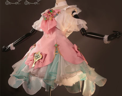七愚现货王者瑶时之祈愿cosplay情人节...