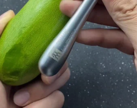 （处理)德国?立双?人款?果削皮刀不锈钢多...