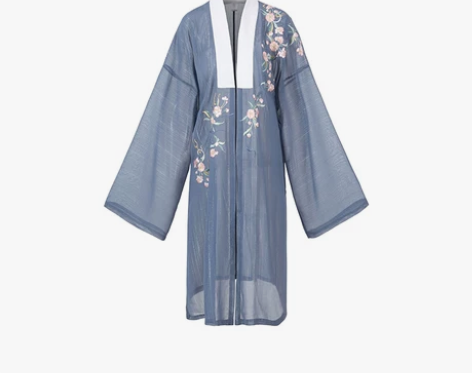 【十三余 小豆蔻儿】[琼琚]刺绣长褙子一片...