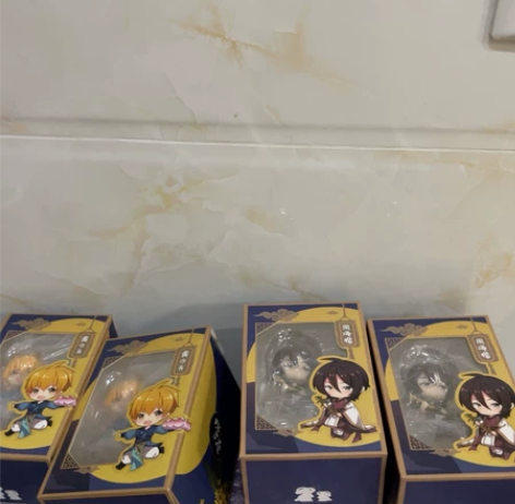 现货 全职高手黄少天周泽楷Q版手办动漫周边...