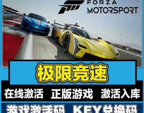 极限竞速 激活码 版本：本体+DLC豪华单...