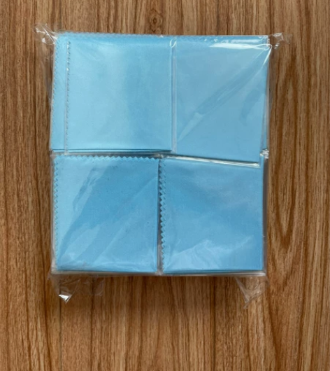 乐器清洁布吉他擦琴布眼镜布超细纤维100片...