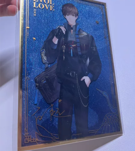 恋与制作人罗森联名 亚克力色纸 秋月年年系...