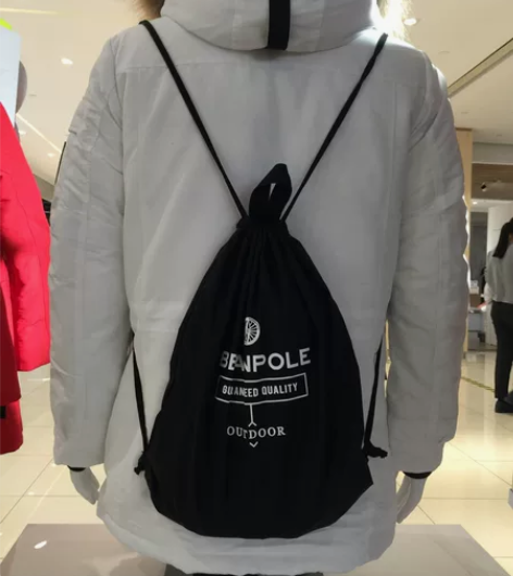 BeanPole超轻篮球游泳包超轻抽绳设计...