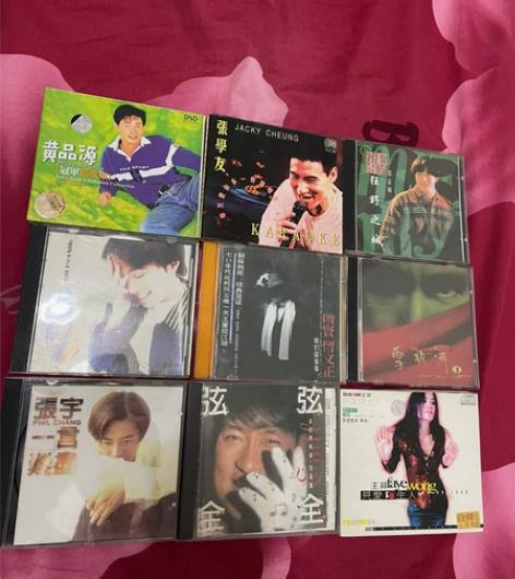 老CD黄品源、张学友、郭富城、邰正宵、巫启...