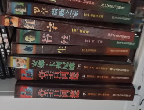 外国经典文学著作，图片上的都是一个质量正版...