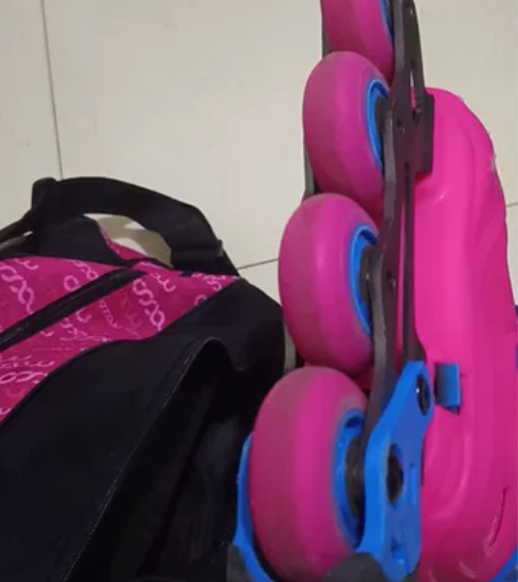 米高专业溜冰鞋儿童初学者轮滑鞋滑冰旱冰鞋女...