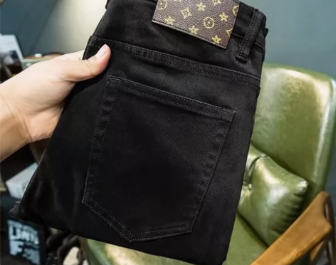 〈全新包邮  现货速发〉春夏季黑色高端牛仔...