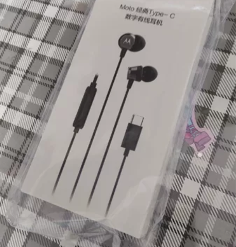 摩托罗拉原装原厂入耳式手机数字有线耳机ty...