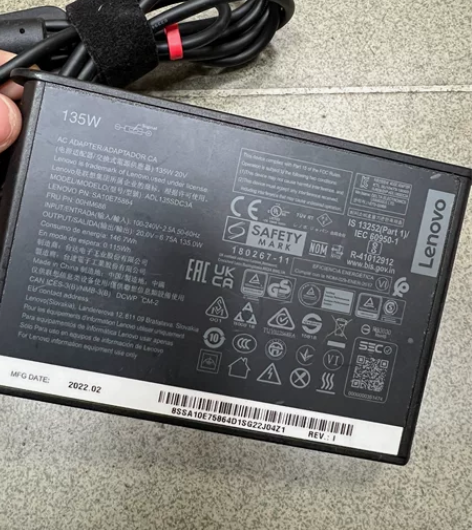 联想新款小新pro16便携式135W方口笔...