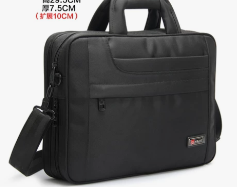 商务公文包大容量男士包包牛津布电脑包手提单...