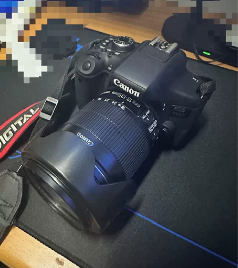 佳能750D，18-135 is套机，镜头...