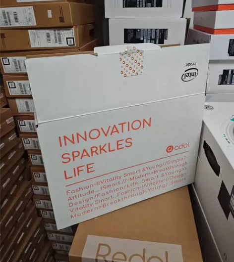 华硕A豆14 Pro笔记本空盒子。内包装泡...