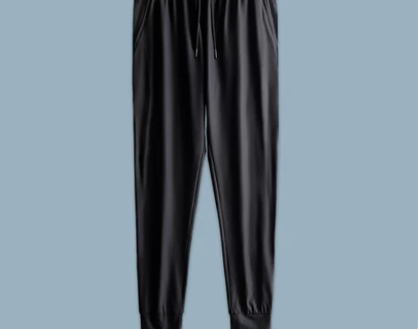 运动裤长裤男冰丝薄款夏季速干健身宽松九分休...