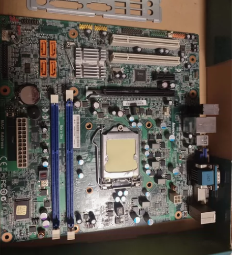 联想电脑主板，IH61MA V:1.0，正...