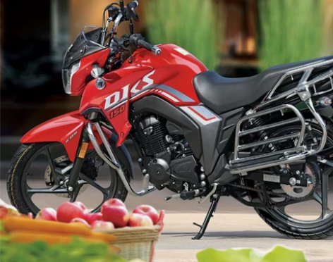 豪爵DKS150-21跨骑摩托车大货架刹车...