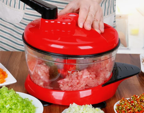 手动绞菜机家用切菜神器搅拌蒜泥切菜器多功能...