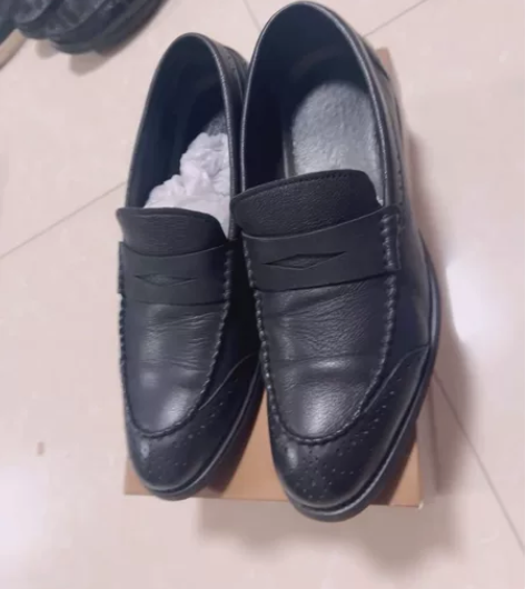 TOUCHK皮鞋男真皮英伦风布洛克雕花鞋时...