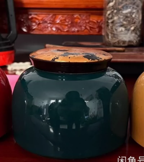 高档大号茶叶罐一个全新,密封防潮, 有无纺...