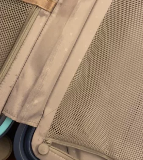 小米米兔90分儿童拉杆箱17寸静音登机行李...