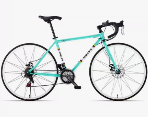 菲利普自行车RT800，高强度碳钢破风车架...