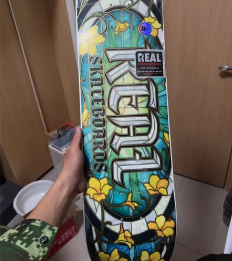 美国正品real滑板和平鸽子系列陶瓷效果镜...