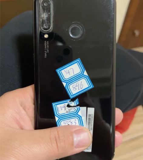 华为nova4e 6+128 开机屏坏 无...