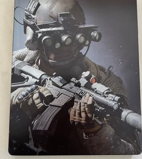 PS4游戏二手使命召唤16，铁盒收藏版本，...