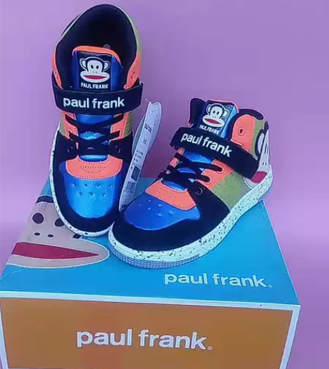 paulfrank大嘴猴童鞋男童休闲板鞋秋...