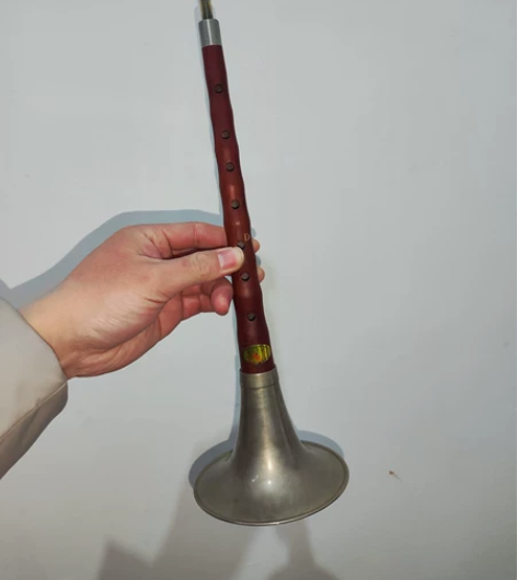 朝凤燕京唢呐红檀木D调  一直闲置未用 官...