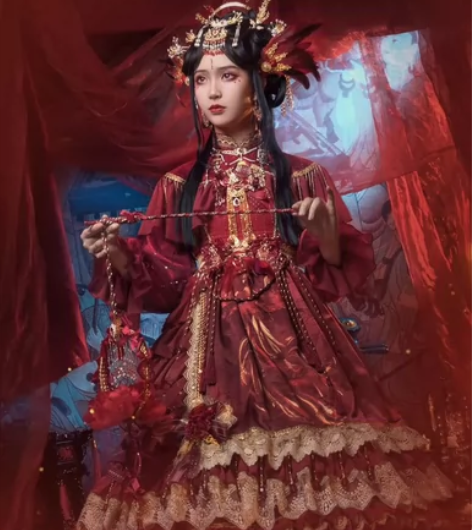 【科幻cos】风清记暖家南生朱雀国风Lol...