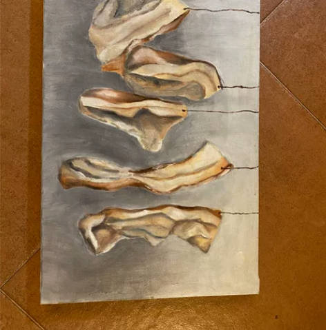 纯手绘油画 现代简约抽象人物各题材装饰画客...