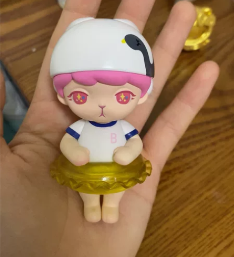 正版BUNNY童心系列手办泡泡玛特网红潮流...
