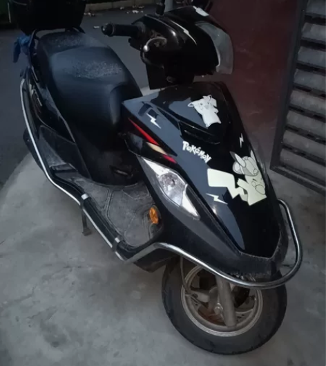 个人闲置豪爵VF125踏板车，轻微使用痕迹...