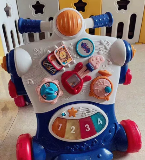 babycare婴儿学步车多功能手推车 防...