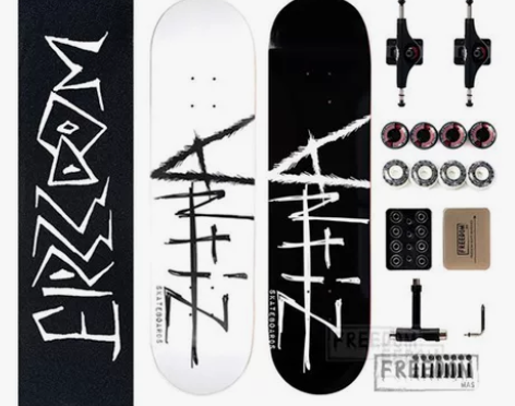 专业滑板Antiz进口双翘组装板成人青少年...