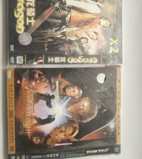 全新 DVD科幻片老片4张。单张价格全新闲...