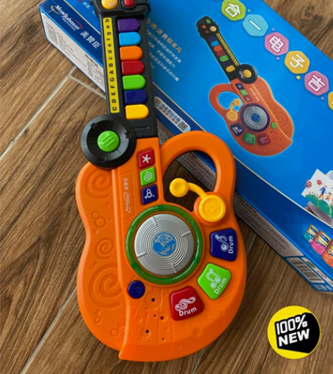 吉他电子琴二合一儿童玩具早教声乐 可以当吉...